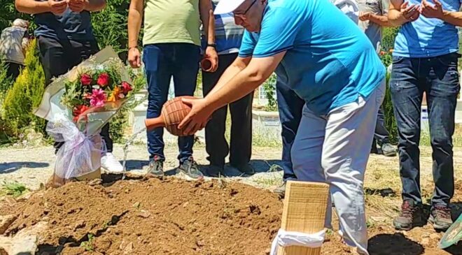 BAŞKAN ARSLAN’IN BABASI SON YOLCULUĞUNA UĞURLANDI