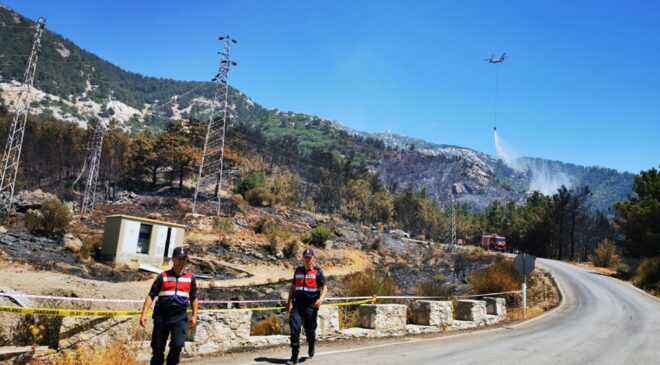 DATÇA YANGINININ ÇIKTIĞI TRAFODA İNCELEME