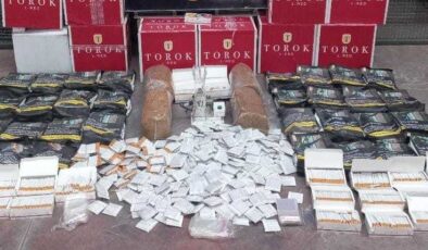 İŞ YERLERİNDE KAÇAK TÜTÜN SATAN 3 KİŞİ YAKALANDI