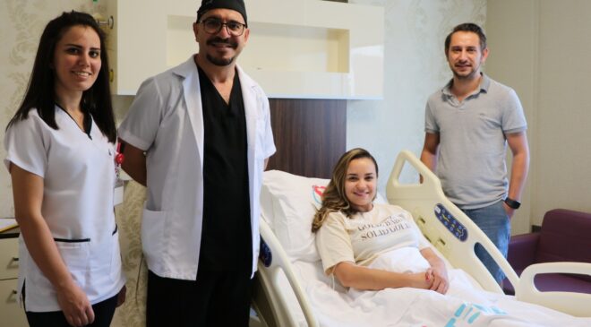 AMERİKA’DAN GELEN HASTA TEKDEN’DE ŞİFA BULDU