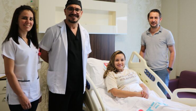 AMERİKA’DAN GELEN HASTA TEKDEN’DE ŞİFA BULDU