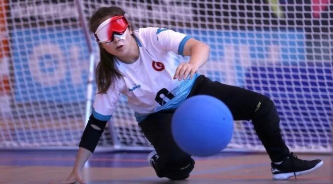 MİLLİ GOLBOLCÜ BERFİN, GÖZÜNÜ PARİS OLİMPİYATLARI’NA DİKTİ