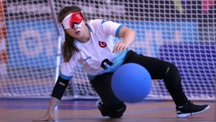 MİLLİ GOLBOLCÜ BERFİN, GÖZÜNÜ PARİS OLİMPİYATLARI’NA DİKTİ