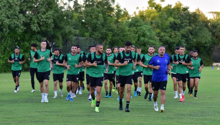 DENİZLİSPOR 2 GÜNLÜK ARANIN ARDINDAN ÇALIŞMALARA YENİDEN BAŞLADI