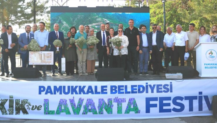 GÖZLER KEKİK VE LAVANTA FESTİVALİ İLE COŞTU