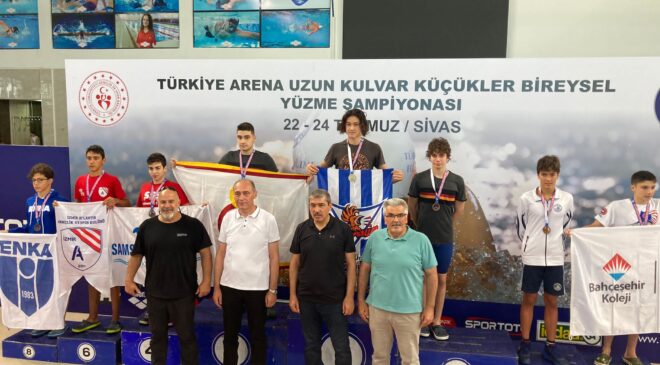 DENİZLİLİ YÜZÜCÜLER SİVAS’TA MADALYA TOPLADI