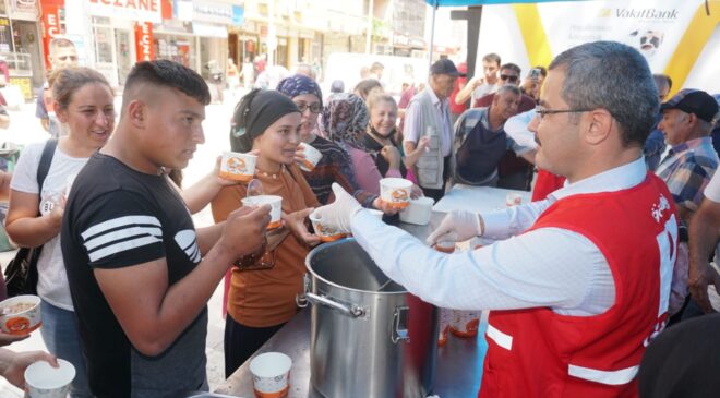 ÇİVRİL’DE  AŞURE HAYRI GERÇEKLEŞTİ