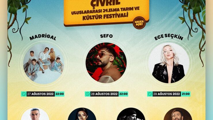 ÇİVRİL FESTİVALLE COŞACAK 