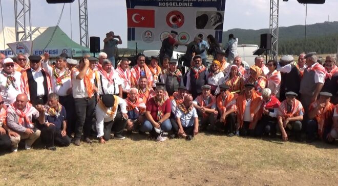 Türkiye’nin dört bir yanından gelen Yörükler, Süleymanlı Yaylasında yapılan toyda buluştu