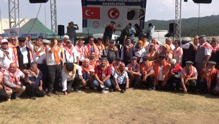 Türkiye’nin dört bir yanından gelen Yörükler, Süleymanlı Yaylasında yapılan toyda buluştu