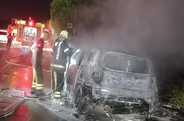 Lüks cip dakikalar içinde hurdaya döndü