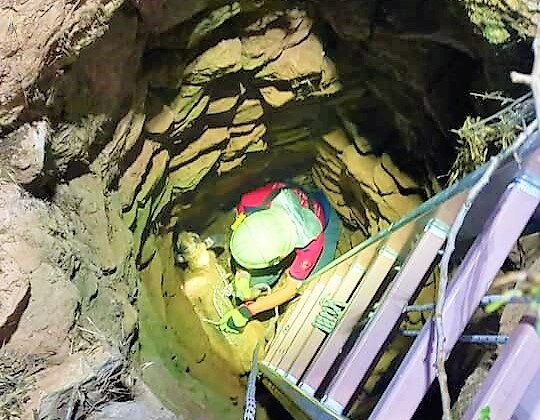 KUYUYA DÜŞEN KOYUN KURTARILDI