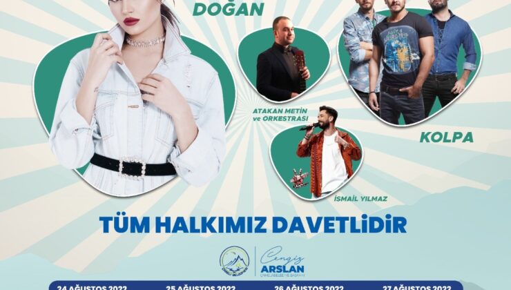 11 GÜN SÜRECEK FESTİVAL PROGRAMI AÇIKLANDI