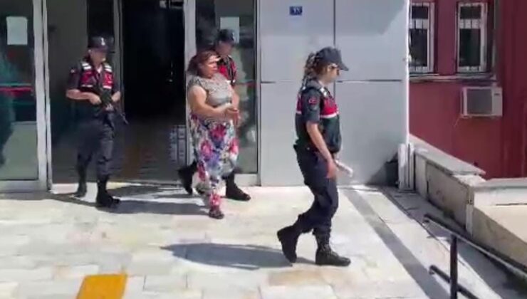 Yarım kilo eroinle yakalanan kadın tacir jandarmanın takibinden kaçamadı