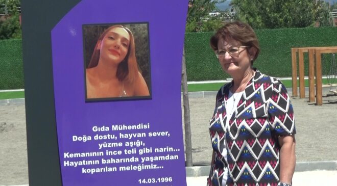 Boğazı kesilerek öldürülen Şebnem Şirin’in adı parkta yaşayacak