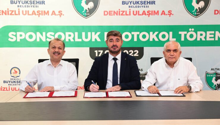 BÜYÜKŞEHİRDEN DENİZLİSPOR’A DEV DESTEK