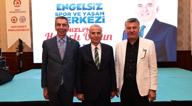 Denizli’ye Engelsiz Spor ve Yaşam Merkezi kazandırılıyor