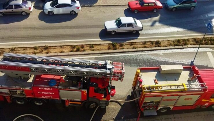 ALEVLERİN YÜKSELDİĞİ EV KULLANILMAZ HALE GELDİ