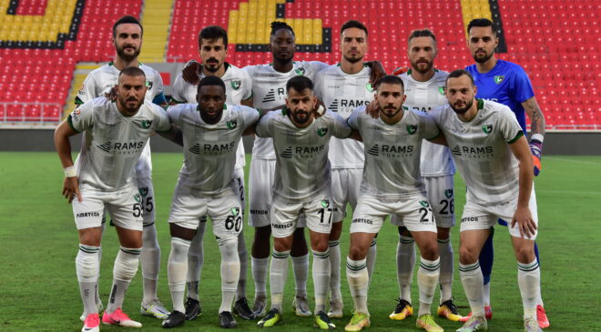 DENİZLİSPOR, GÖZTEPEYE 2-1 YENİLDİ,