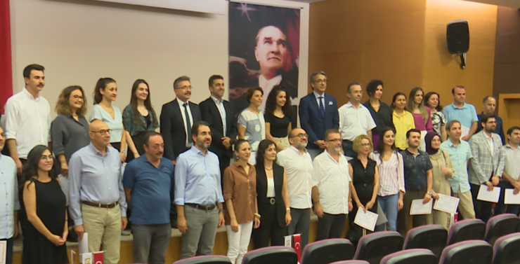 EĞİTİME KATILANLARA SERTİFİKA VERİLDİ