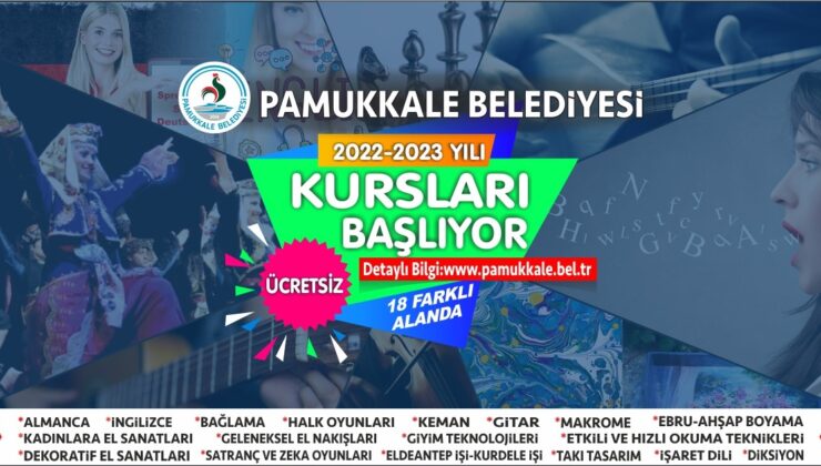 YENİ DÖNEM KURSLARI BAŞLIYOR