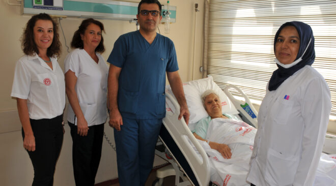 HAYATA YENİDEN TUTUNDU