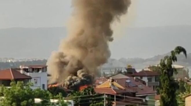 EVİ YANAN AİLE İÇİN SEFERBER OLDULAR