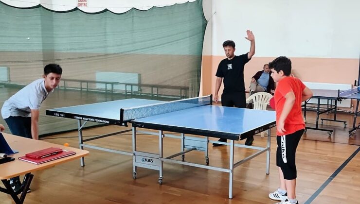 OSB 4. GELENEKSEL MASA TENİSİ TURNUVASI DEVAM EDİYOR