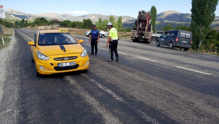 ÇAMELİ’NDE TAŞIMACILIK YAPAN ARAÇLARA SIKI DENETİM