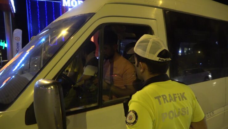 EHLİYETSİZ SÜRÜCÜYE CEZA KESİLDİ