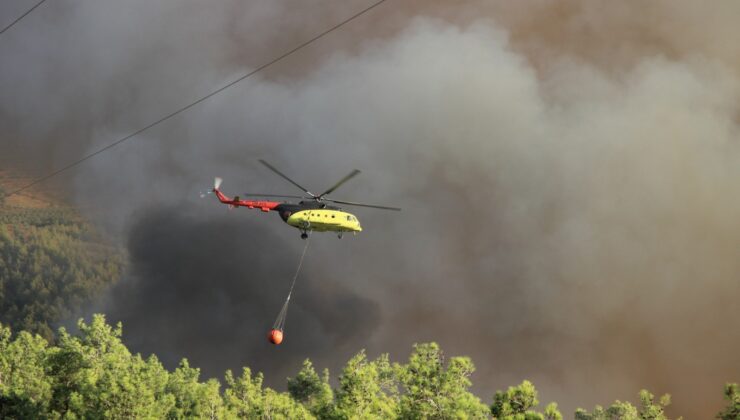 DENİZLİ – MUĞLA SINIRINDA YANGIN SÖNDÜRÜLDÜ