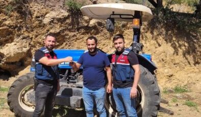 ÇALINAN TRAKTÖR DENİZLİ’DE BULUNDU