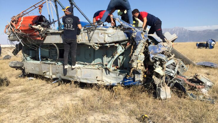 Marmaris’teki yangına destek için giden helikopter düştü: 2 ölü, 5 yaralı
