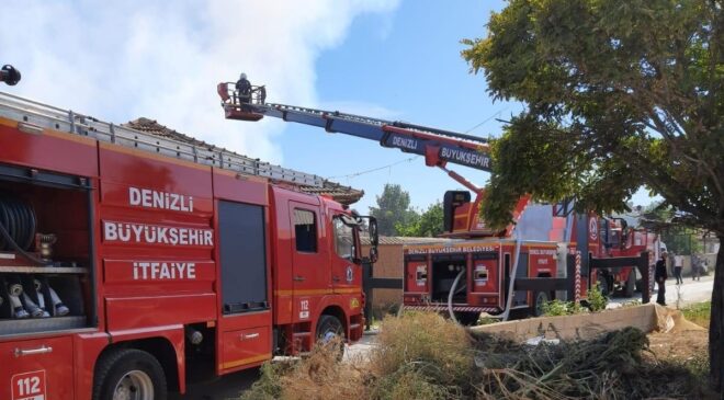 ALEVLER EVİ KÜLE ÇEVİRDİ