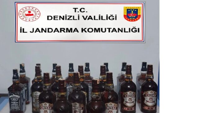 JANDARMADAN SAHTE ALKOL OPERASYONU
