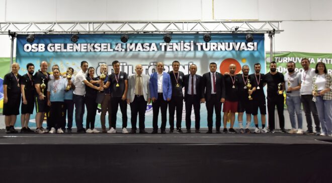 OSB’DE ŞAMPİYON BELLİ OLDU