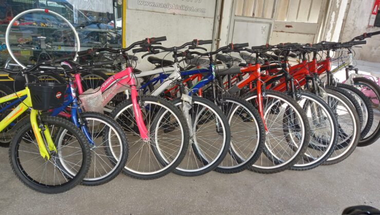 BİSİKLETE RAĞBET ARTTI