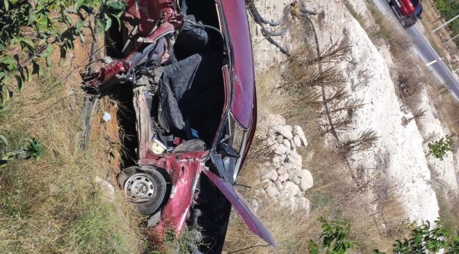 ÇAMELİ’DE KAZA: 1 KİŞİ ÖLDÜ, 2 KİŞİ YARALI