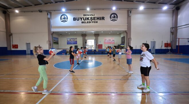GELECEĞİN SPORCULARI YETİŞİYOR