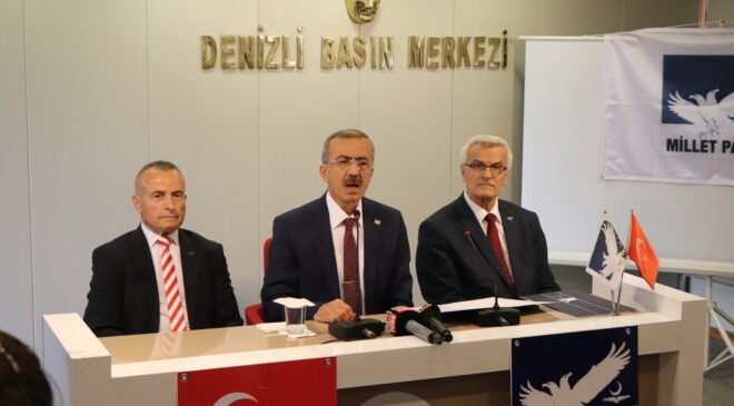 ‘MUHTEŞEM TÜRKİYE’ YÜRÜYÜŞÜ DENİZLİ’DE BAŞLADI