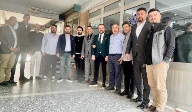 EMLAKÇILARDAN DESTEK ZİYARETİ