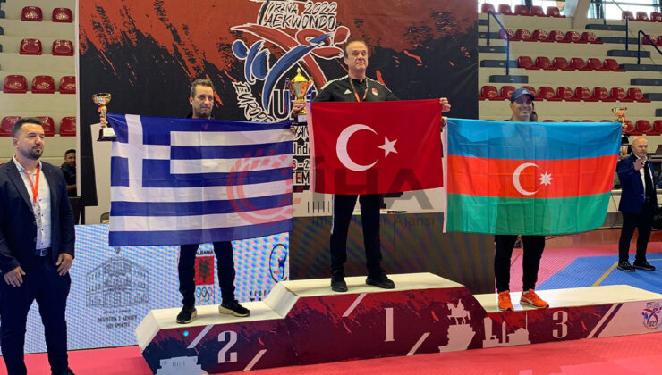 TÜRKİYE, TEKVANDODA AVRUPA ŞAMPİYONU