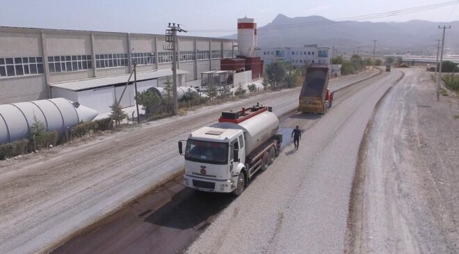 Honaz’ın yolları yenileniyor