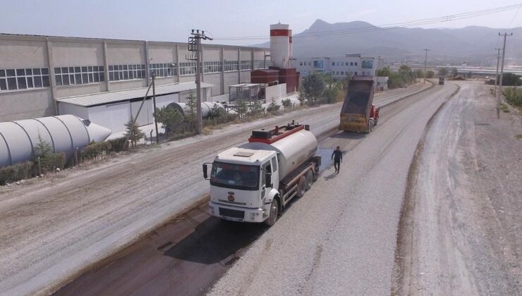 Honaz’ın yolları yenileniyor