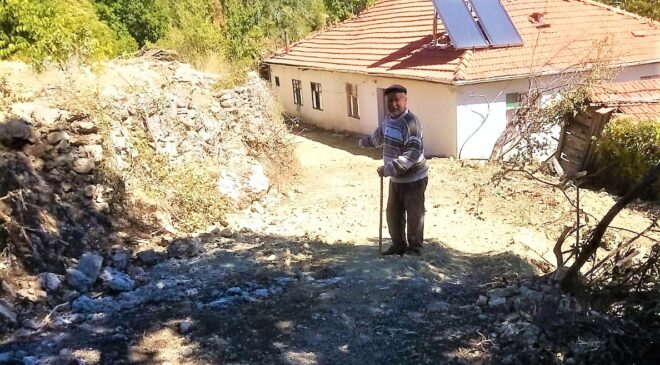 80 YILLIK YOL SORUNU KÖKTEN ÇÖZÜLDÜ