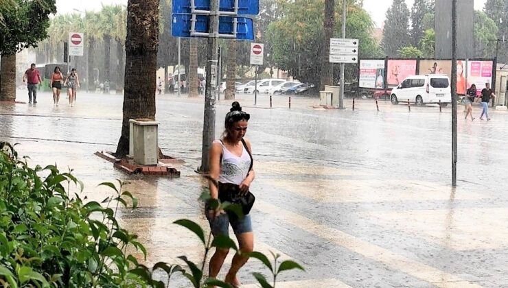 Denizli’de akşam saatlerinden itibaren kuvvetli yağış bekleniyor