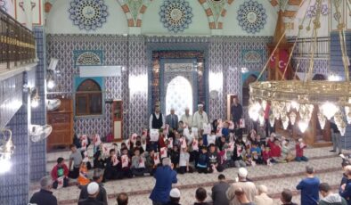 Denizli’de Mevlit kandilinde camiler doldu