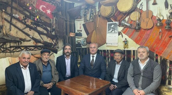 BAŞKAN GARİP ÇAMELİ’YE ÇIKARMA YAPTI