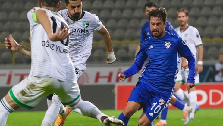 Denizlispor, Bolu deplasmanından eli boş dönüyor