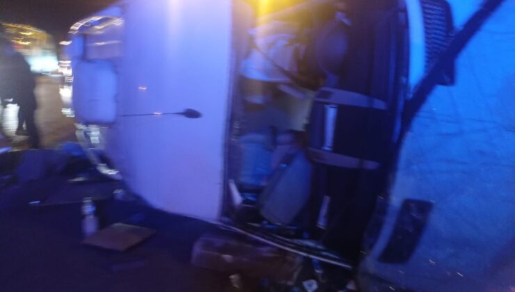 Denizlispor kafilesi kaza yaptı: 2’si ağır 4 yaralı